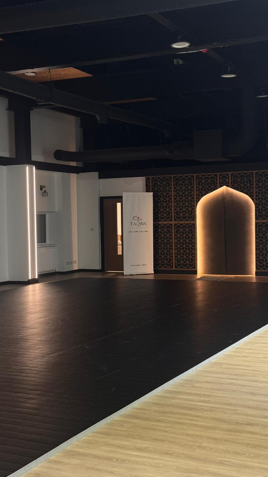 Youth prayer and leadership activities at Taqwa Institute